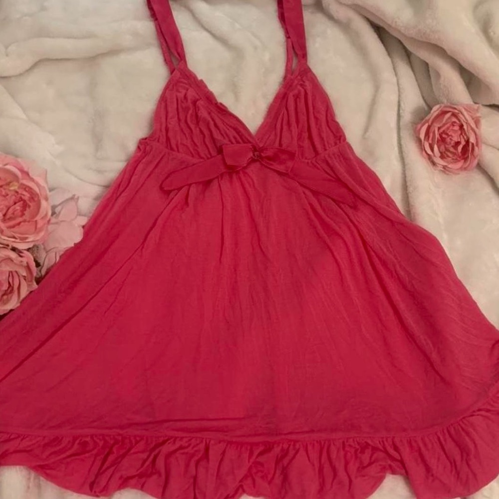 Bombshell Victoria secret slip dress